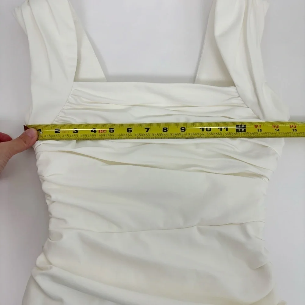 Cinq a Sept Desiree Dress in Ivory Size 0